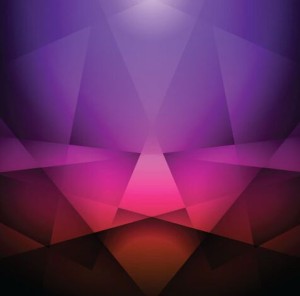 Violet Geometric Background Vector