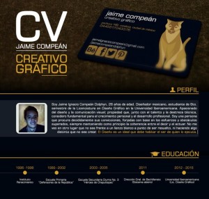 Student Resume CV Template PSD