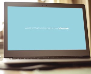 ASUS ZenBook Mockup PSD