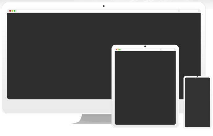 Flat Display Mockups PSD