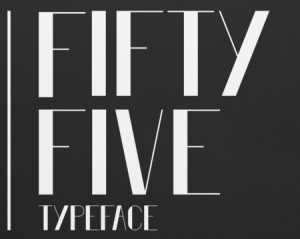 Fifty Five Typeface
