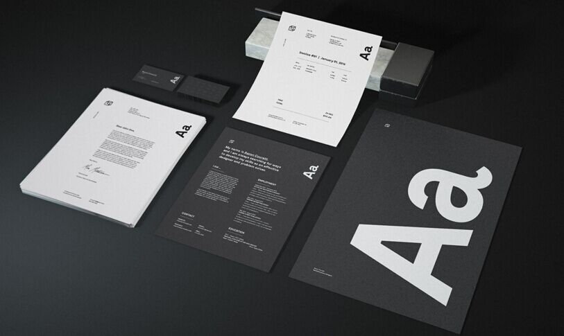 Granite Elegant Stationary Bundle PSD