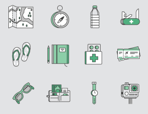 20 Travel Journey SVG Icons