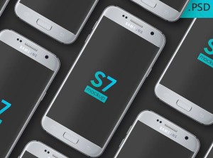 Samsung Galaxy S7 Mockup PSD