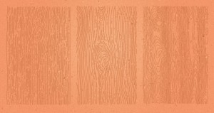 3 Hand Drawn Wood Textures Vector