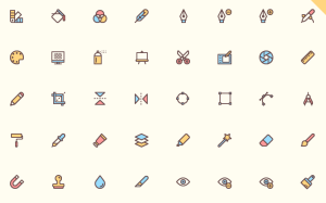 40 Design Icons Vector