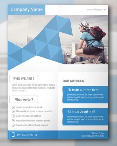 Modern & Creative Flyer Template PSD