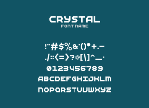Crystal Font