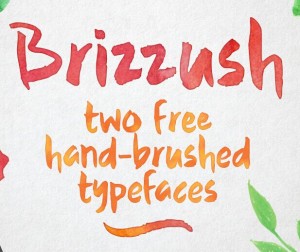 Brizzush Handwriting Typeface