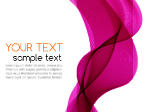 Modern Curved Lines Vector Background #3