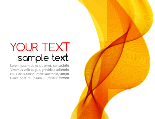 Modern Curved Lines Vector Background #8