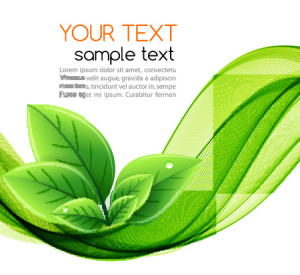 Modern Curved Lines Vector Background #9