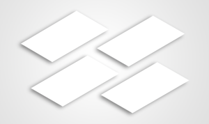 Blank Mobile App Perspective Mockup