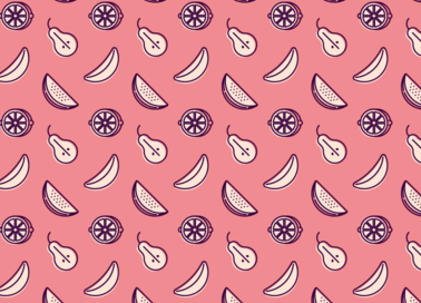 Minimal Fruits Vector Pattern