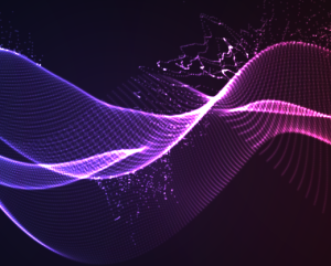3D Abstract Lines Vector Background #5