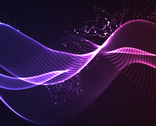 3D Abstract Lines Vector Background #5