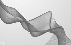 3D Abstract Lines Vector Background #8