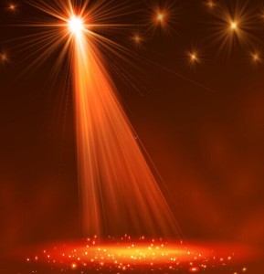 Graceful Stage Spotlight Vector #3