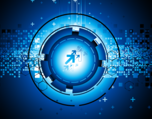 Blue Planet Concept Background Vector 04