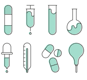 8 Pharmacy Icons Vector