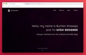 Minimal Chrome Browser Mockup PSD