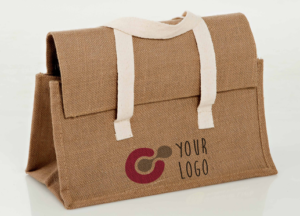 Raw Cloth Bag PSD Mockup