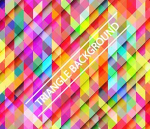Gradient Triangle Vector Background 02