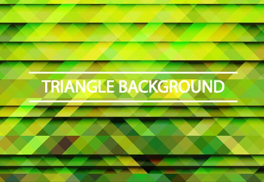 Gradient Triangle Vector Background 03