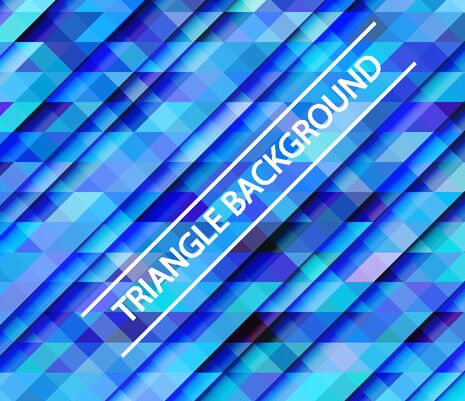 Gradient Triangle Vector Background 05