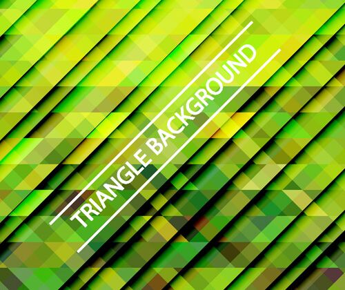Gradient Triangle Vector Background 07