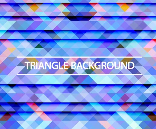 Gradient Triangle Vector Background 09