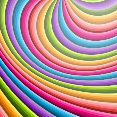Colorful Spiral Vector Background #1