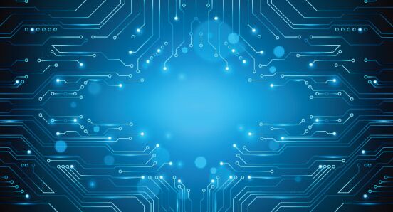 Free Blue Circuit Board PCB  Vector Background  TitanUI