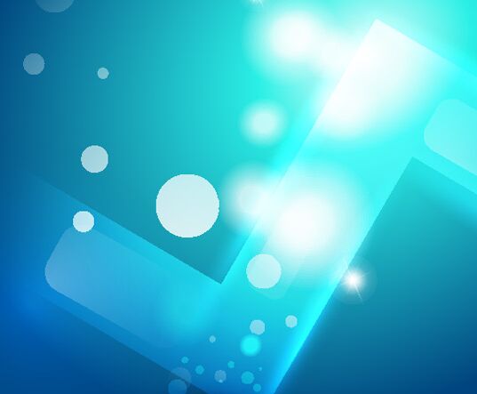 Blue Abstract Vector Background #1
