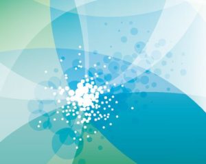 Blue Abstract Vector Background #4