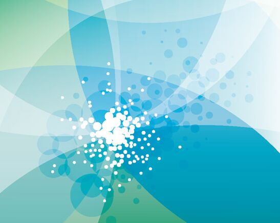 Blue Abstract Vector Background #4