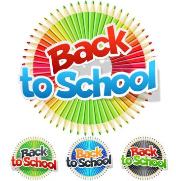 colorful-back-to-school-badge-set-vector