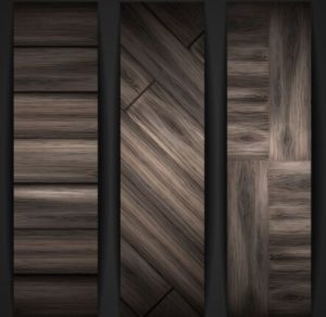 sleek-dark-brown-wooden-banners-vector