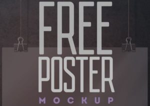 hanging-poster-mockup-psd