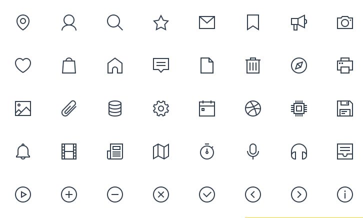 48-thin-line-web-application-icons-vector