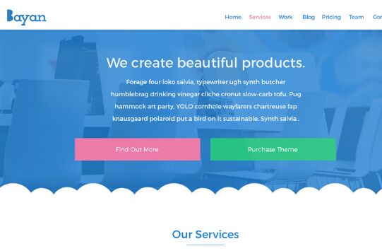 bayan-blue-agency-web-template-psd