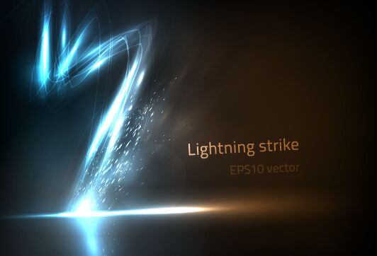 lightening-strike-vector-background