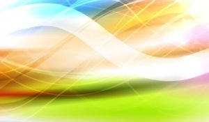 Rainbow Light Vector Background
