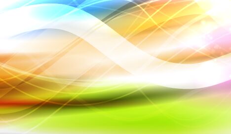 Rainbow Light Vector Background