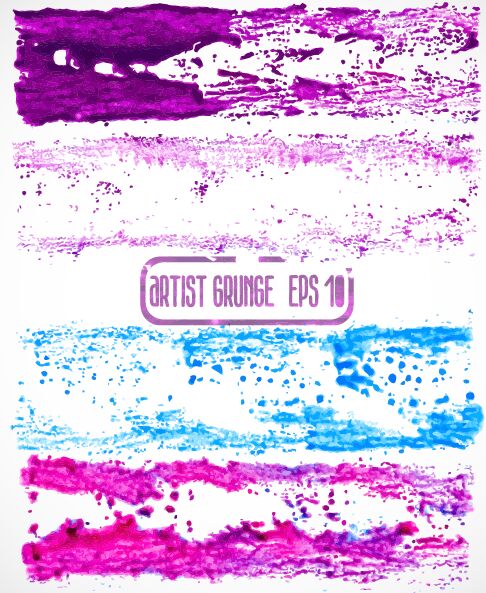 4-grunge-brush-textures-vector