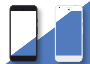 black-and-white-google-pixel-vector-templates