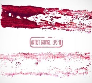 red-grunge-brush-vector