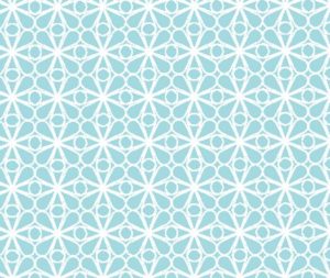 Vintage Blue Follower Vector Pattern