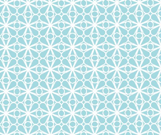 Vintage Blue Follower Vector Pattern