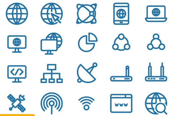 20-Internet-Icons-Vector
